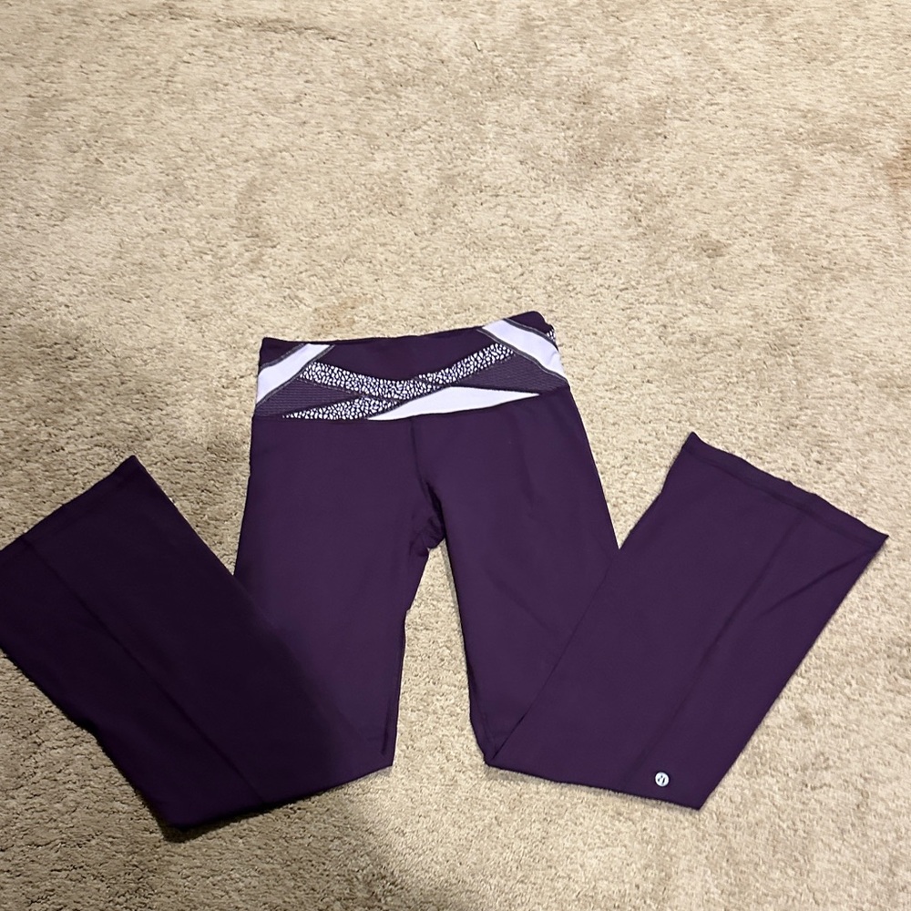 lululemon athletica Purple Boot Cut Pants